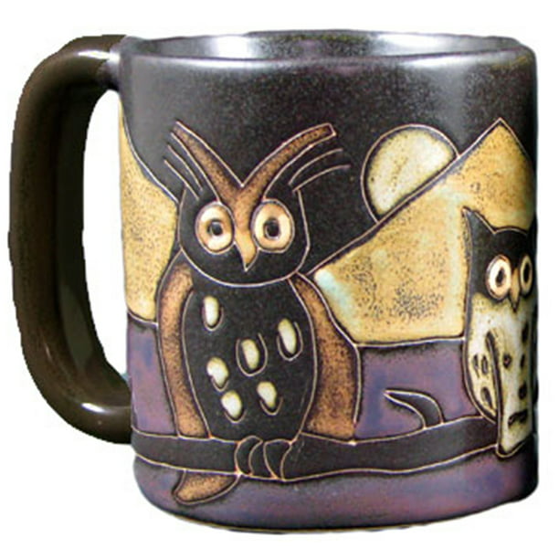 Owl Mug Ceramic 16oz Capacity Dishwasher & Microwave Safe New